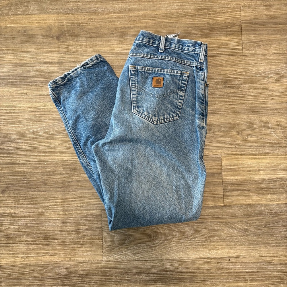 Carhartt Men's Blue Jean Blanket Lined 36x30